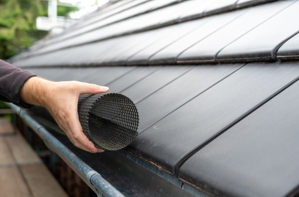 Gutter Mesh Installation in Hampton